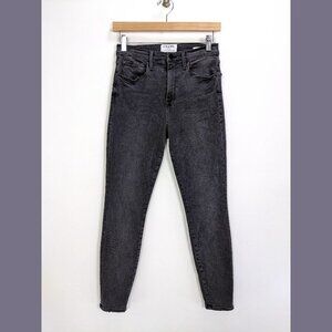 FRAME Denim Size 26 Womens Ali High Rise Cigarette Jean in Heathcliff
